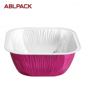 230ml lacquer smooth wall disposable aluminum foil baking cup for rice cake pudding dessert ovens bakery container